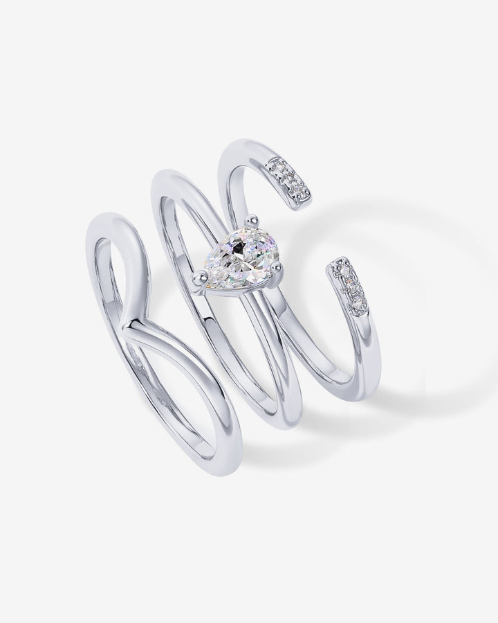 Dahlia Stackable Ring Set – view 2
