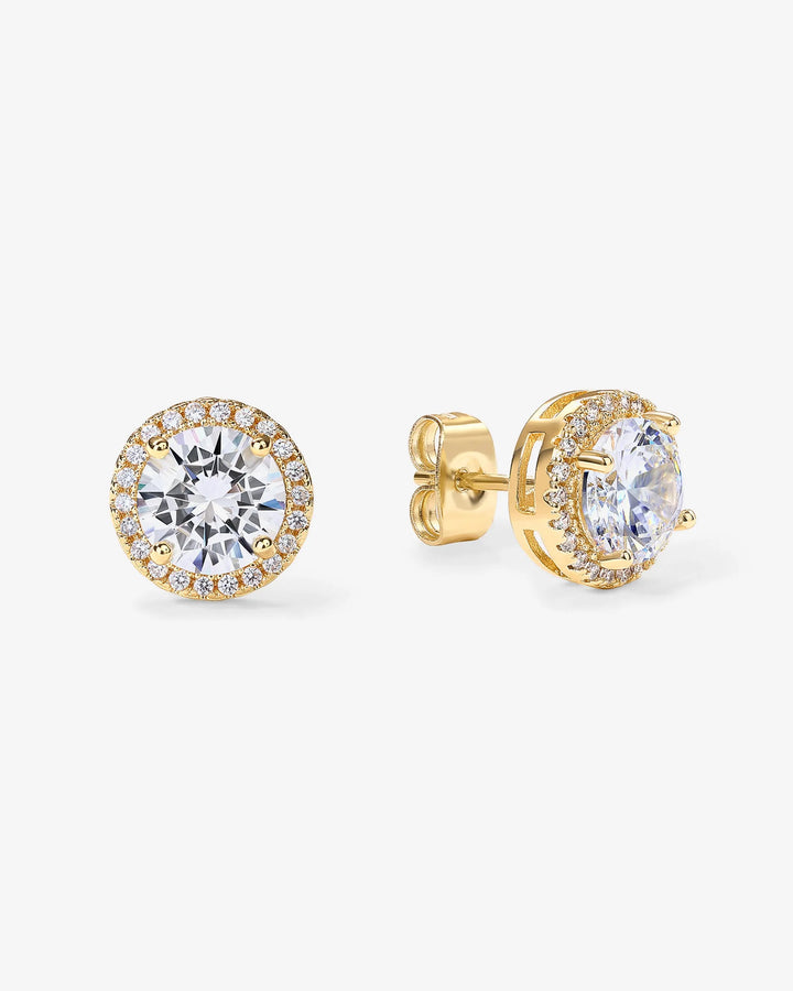 Large Halo StudsEarrings