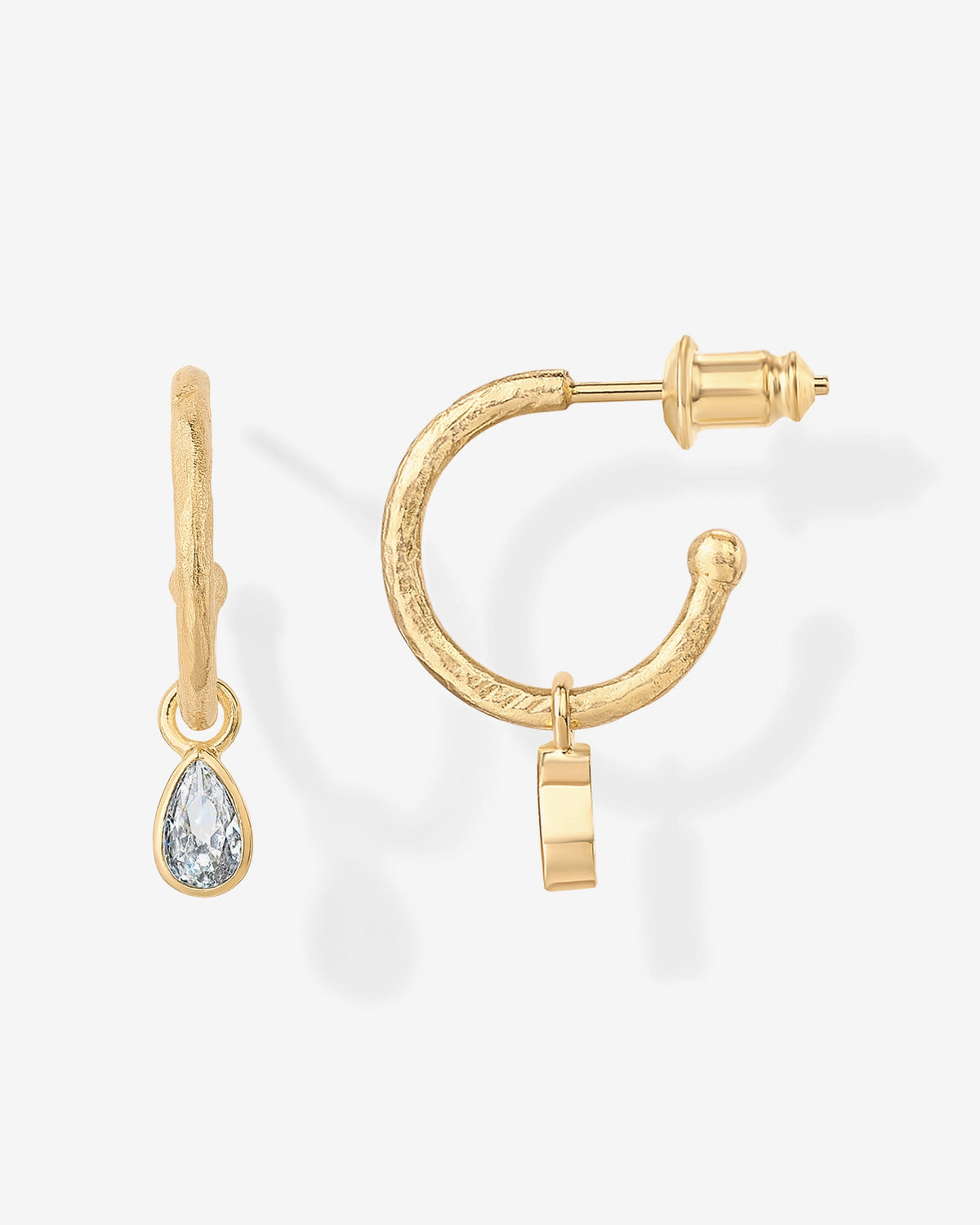 Drop Pear HoopEarrings