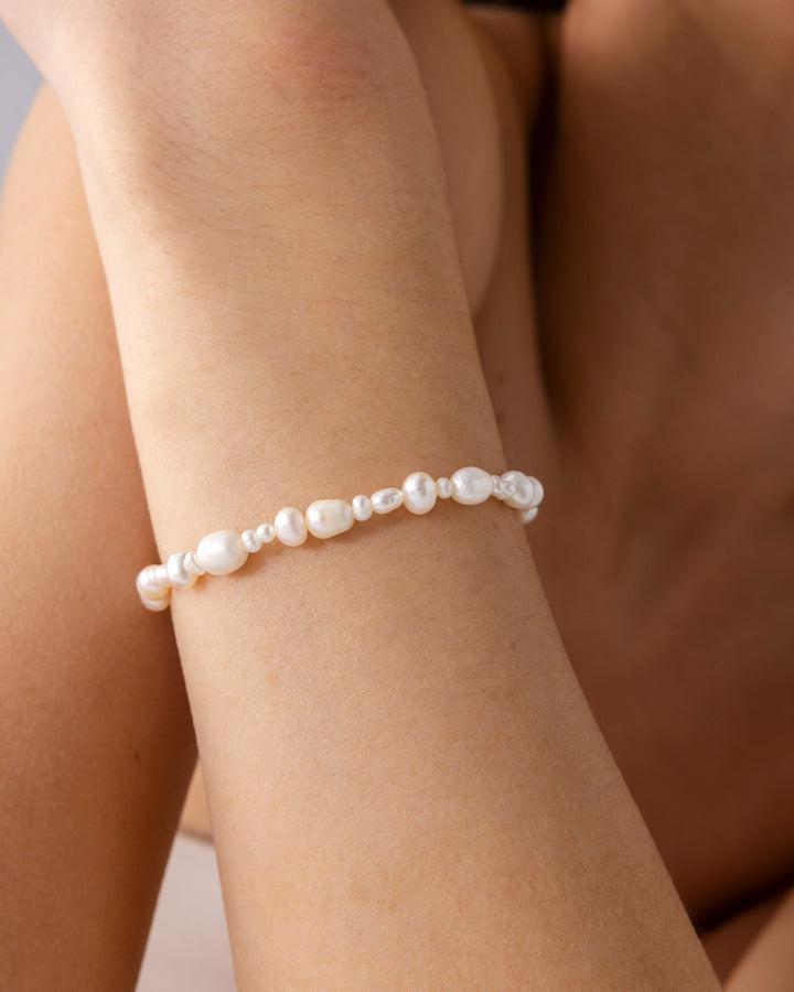 Irregular Freshwater Pearl Bracelet – view 2