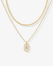 Singapore Initial Layering Necklace Copy – view 36