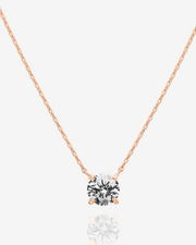 Solitaire Necklace – view 3