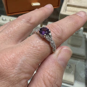 Amelys Fern Ring | White Gold – view 2