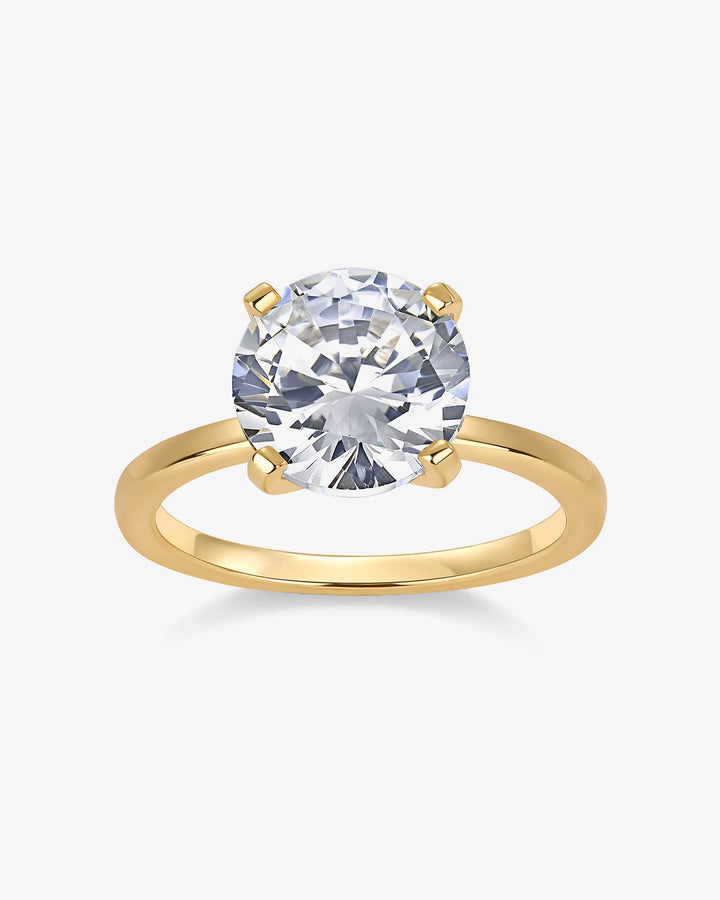 Round Solitaire Engagement Ring