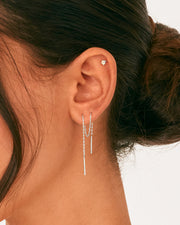 Celestial Chains Threader Earrings – view 7