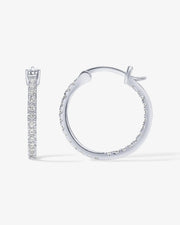 Slim Inside-Out HoopsEarrings – view 9