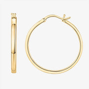 Square Tube HoopsEarrings